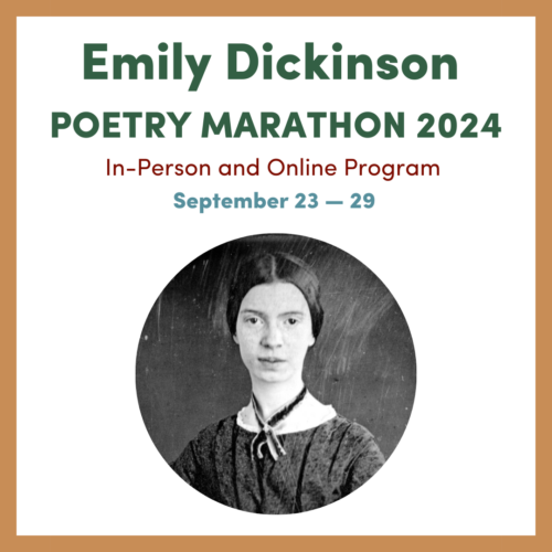 graphic for poetry marathon 2024