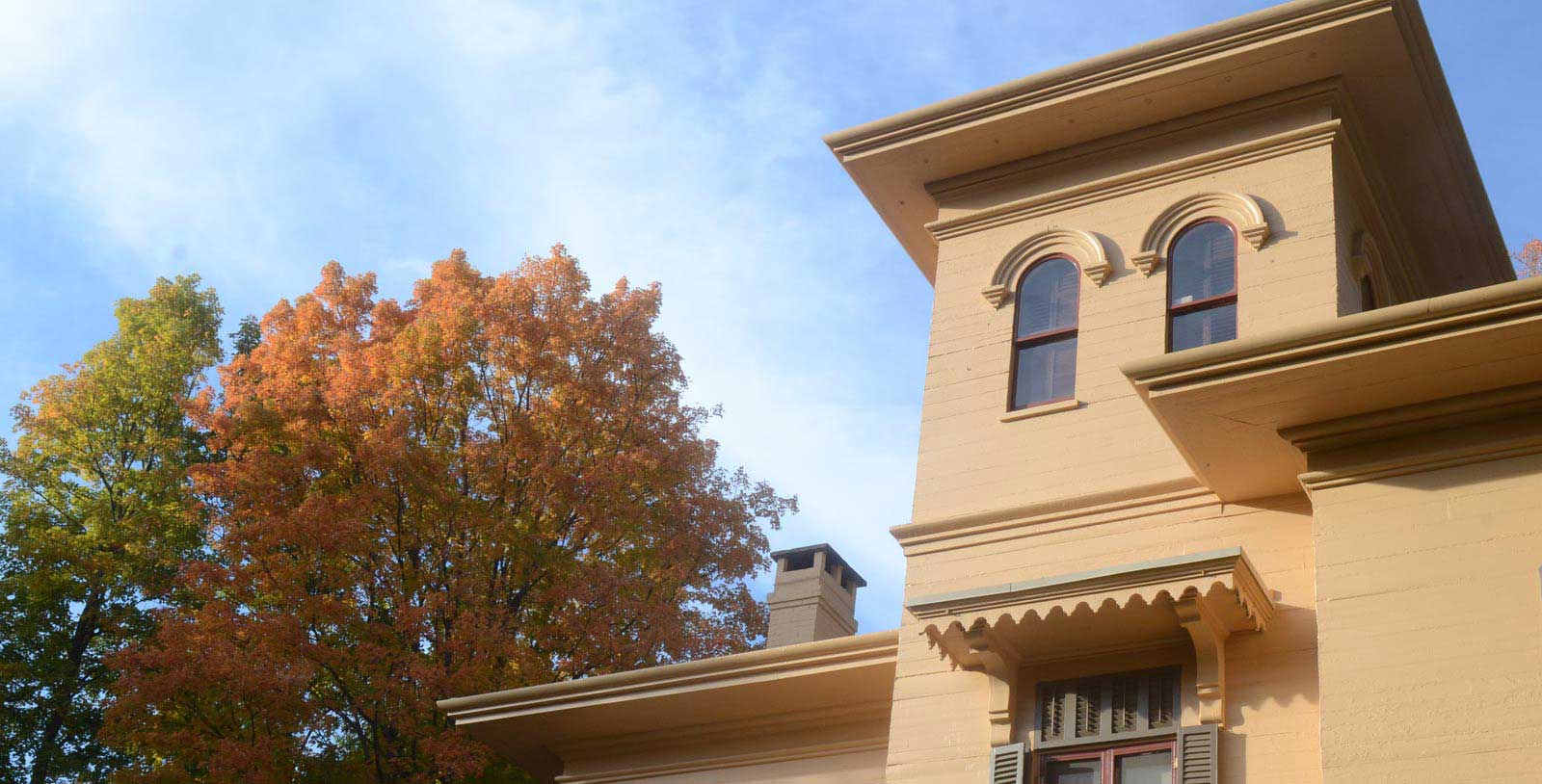 The cupola of the Evergreens