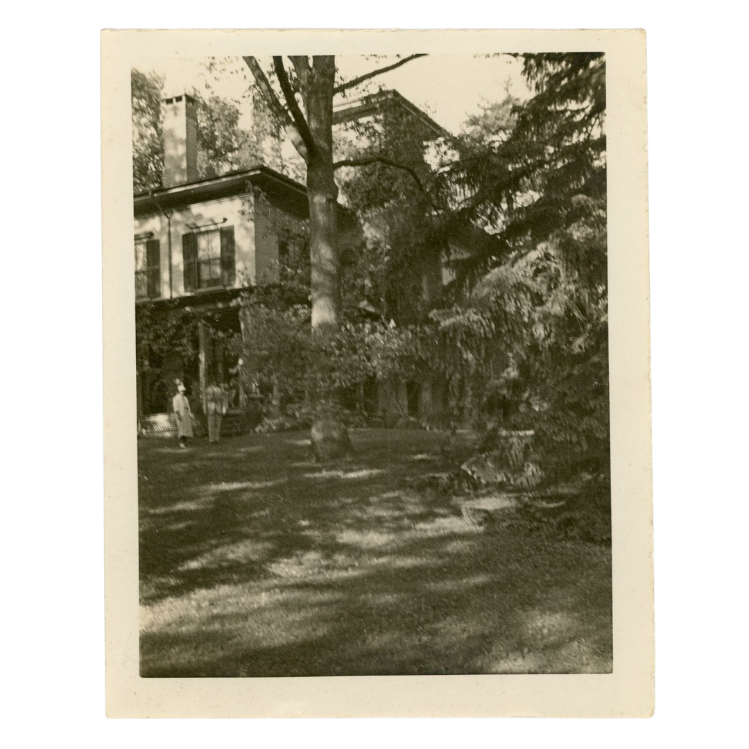 Archival photo of the Evergreens.