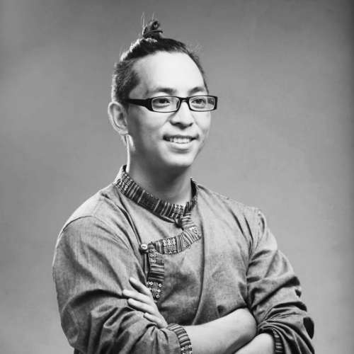 headshot of poet Samyak Shertok 