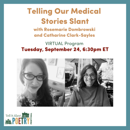 graphic Telling Our Medical Stories Slant - Tell It Slant 2024