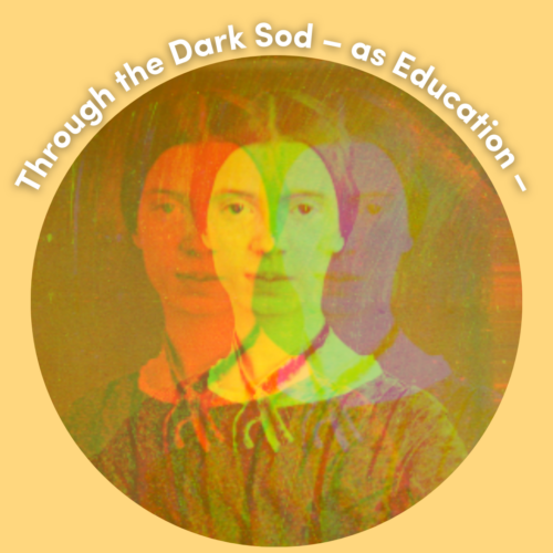 graphic delve into dickinson - Through the Dark Sod – as Education –